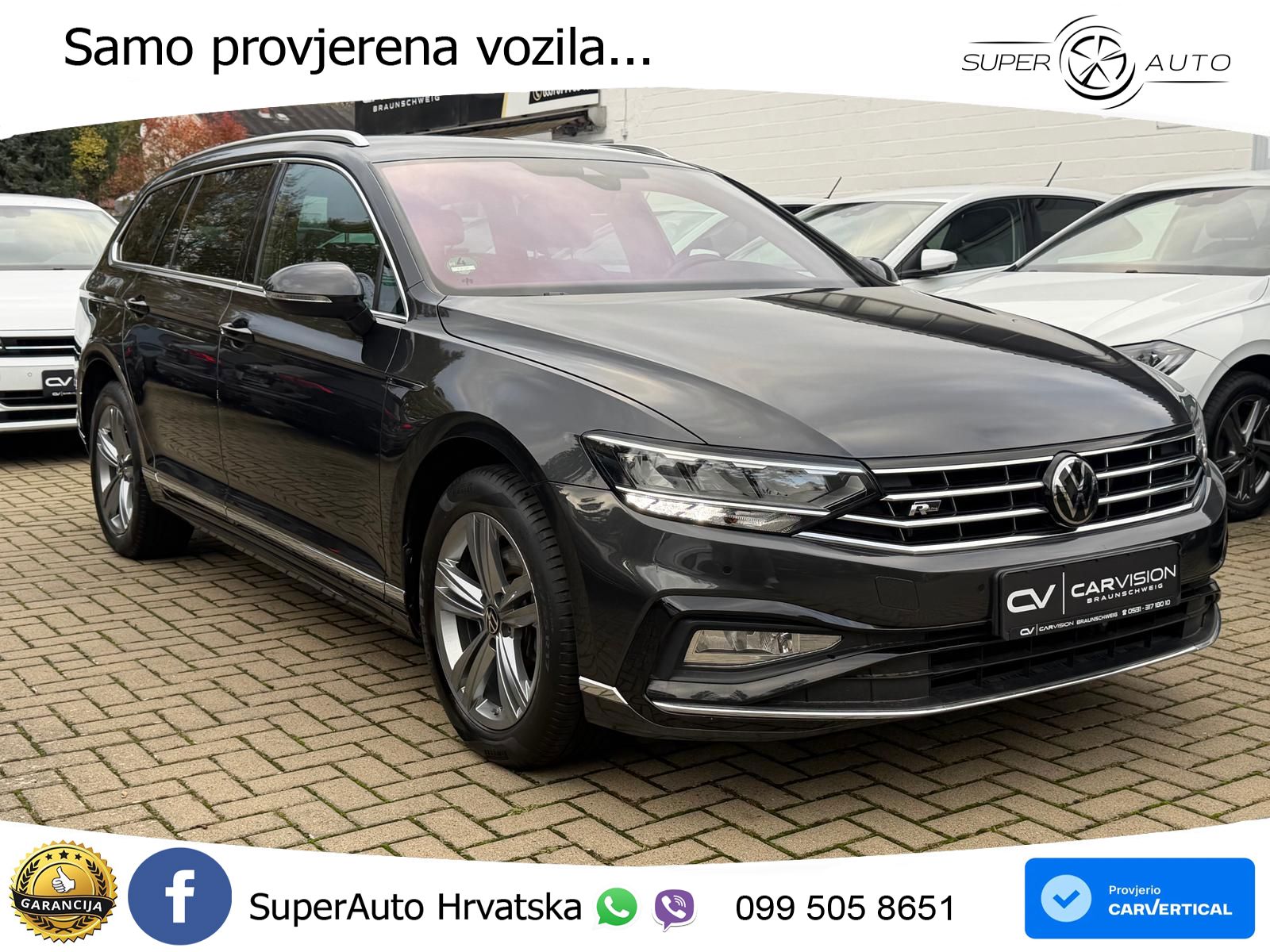Volkswagen Passat Variant 2.0 TDI (122 KS) DSG R-Line LED+GR SJED+ACC