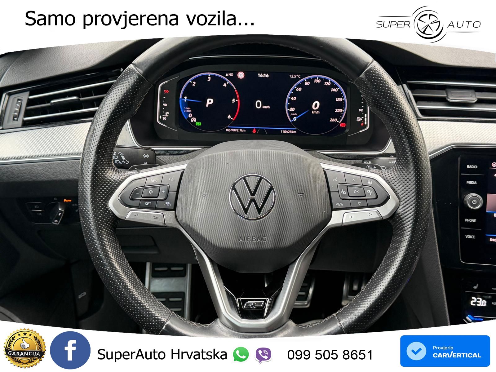 Volkswagen Passat Variant 2.0 TDI (122 KS) DSG R-Line LED+GR SJED+ACC