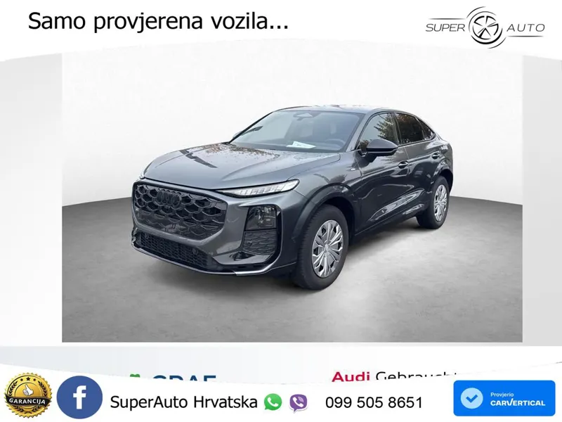 Audi Q3 Sportback 1.5 TFSI (150 KS) S tronic 2x S line LED+GR SJED+ACC