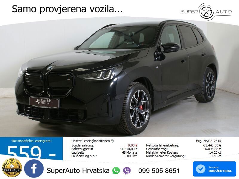 BMW X3 M50 xDrive Steptronic M Sport LED+GR SJED+ACC