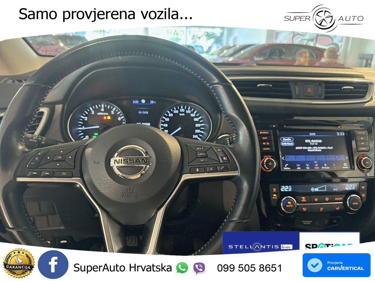 Nissan Qashqai 1.3i (140 KS) Tekna LED+GR SJED+ACC