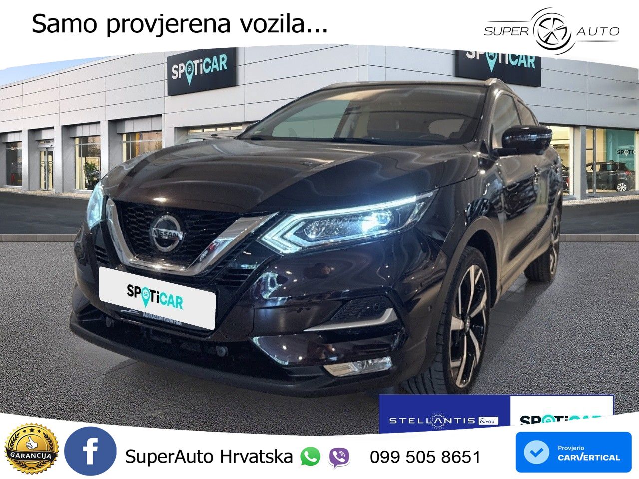 Nissan Qashqai 1.3i (140 KS) Tekna LED+GR SJED+ACC