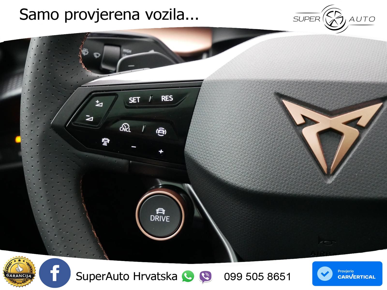 Cupra Tavascan 82 kWh (286 KS) LED+GR SJED+ACC
