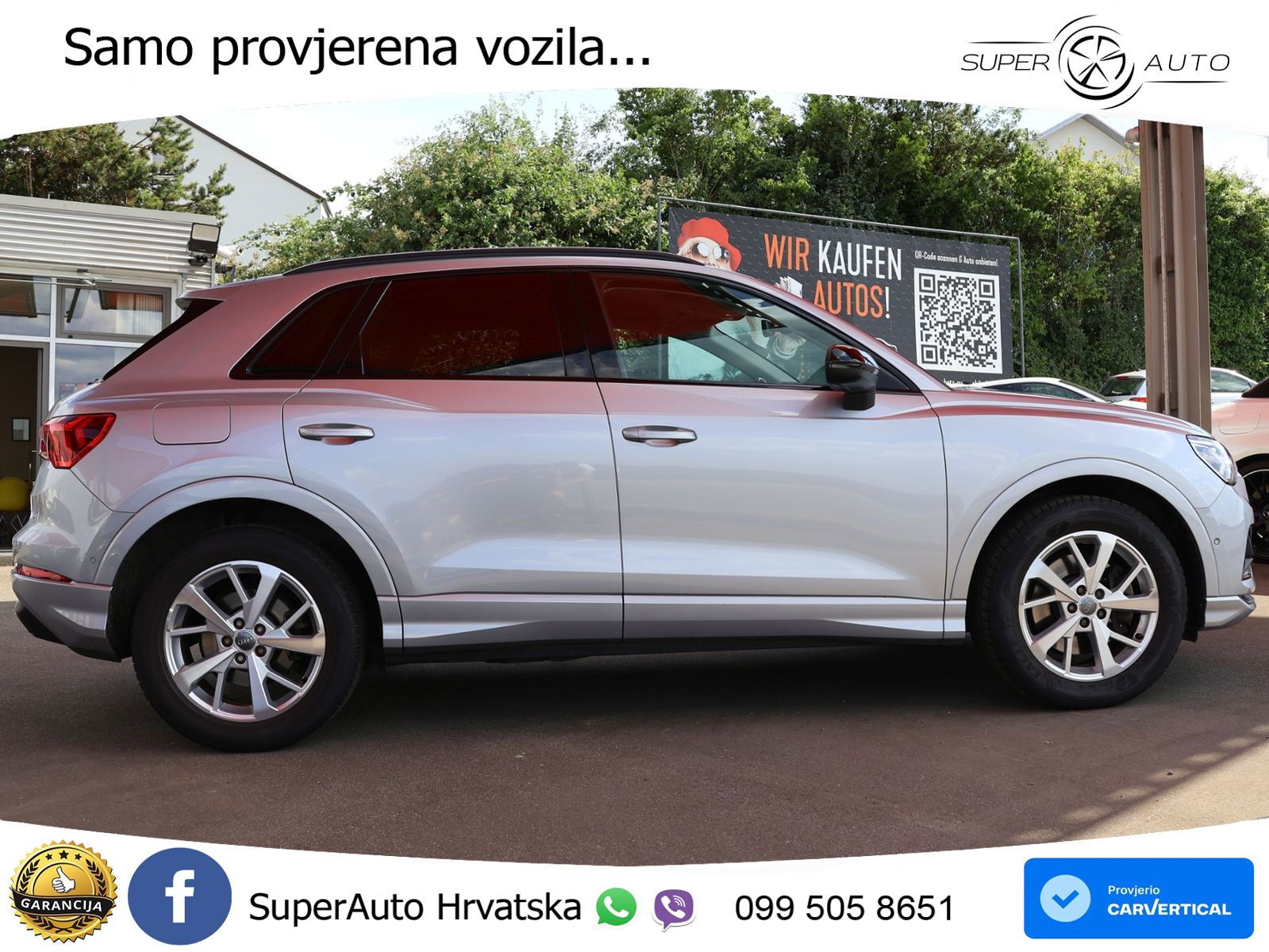 Audi Q3 40 TFSI (190 KS) quattro S tronic advanced LED+GR SJED+ACC