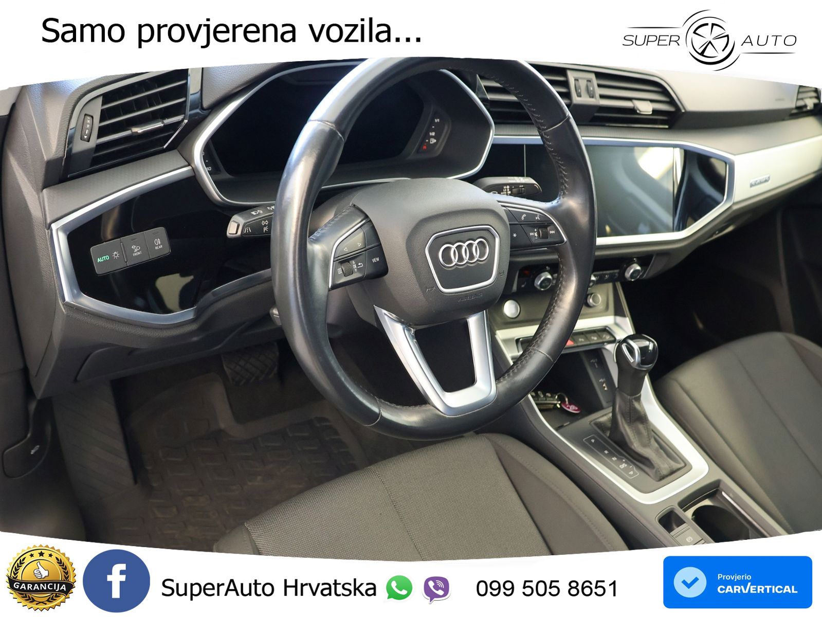 Audi Q3 40 TFSI (190 KS) quattro S tronic advanced LED+GR SJED+ACC