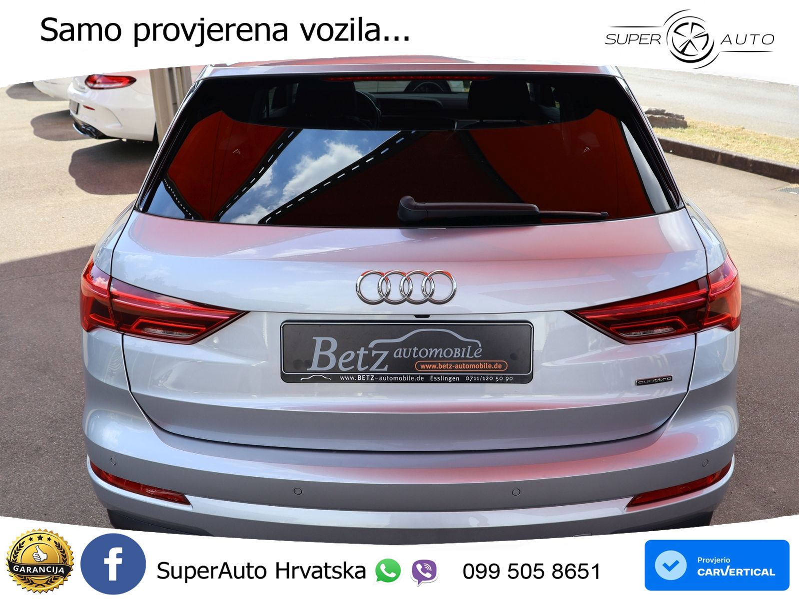 Audi Q3 40 TFSI (190 KS) quattro S tronic advanced LED+GR SJED+ACC