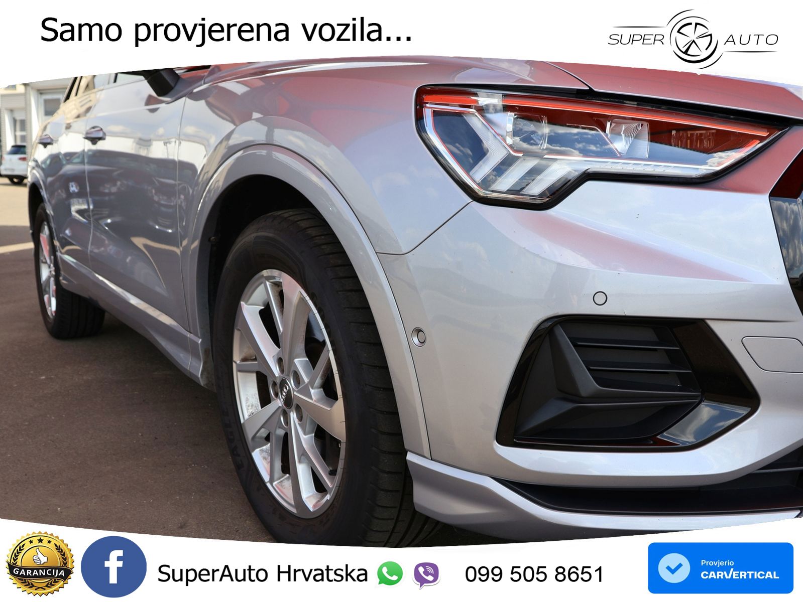 Audi Q3 40 TFSI (190 KS) quattro S tronic advanced LED+GR SJED+ACC