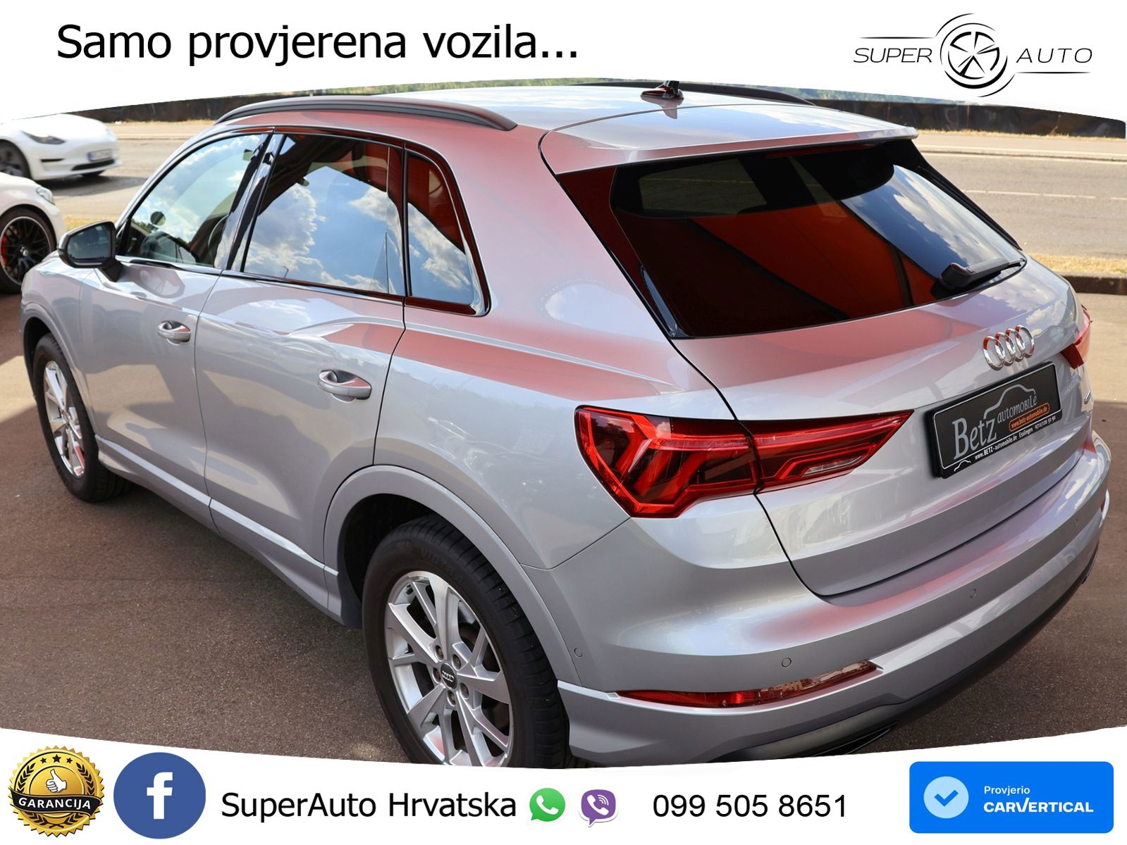 Audi Q3 40 TFSI (190 KS) quattro S tronic advanced LED+GR SJED+ACC