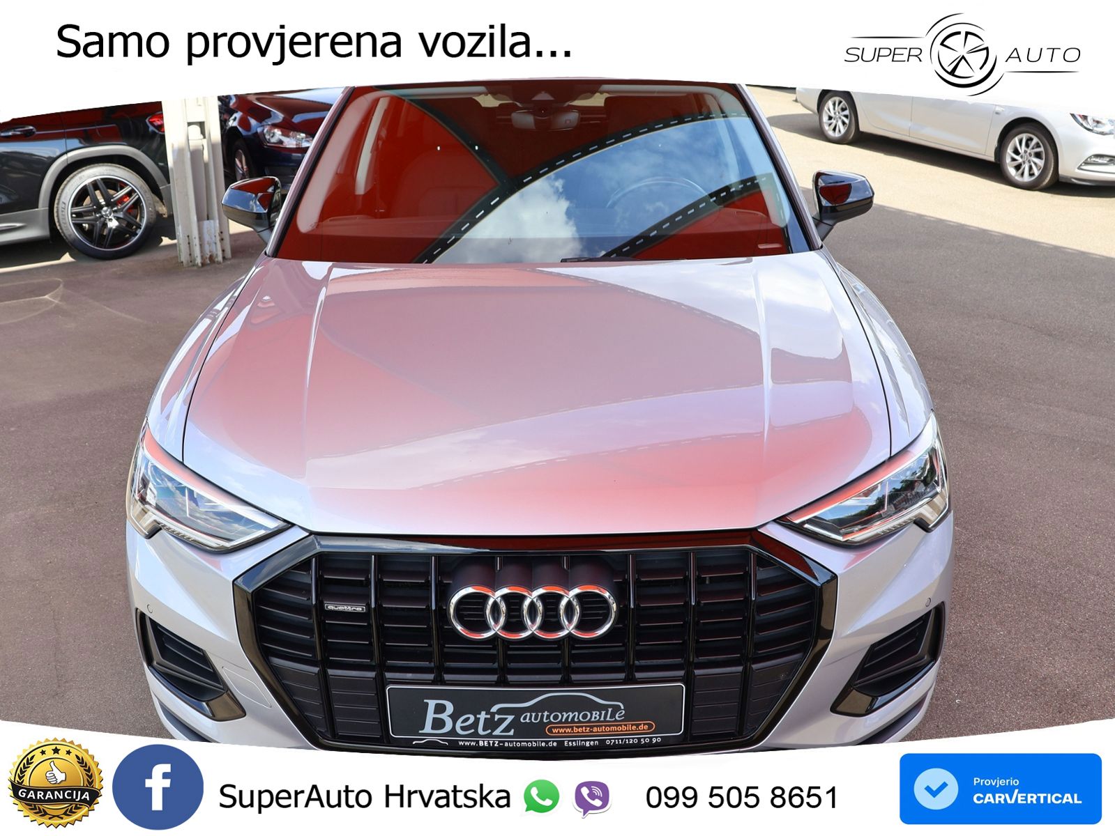 Audi Q3 40 TFSI (190 KS) quattro S tronic advanced LED+GR SJED+ACC