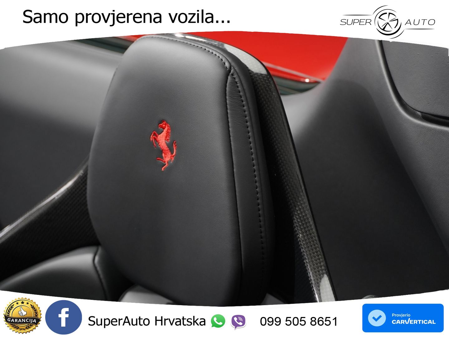 Ferrari 296 GTS 3.0 V6 (830 KS) F1 DCT LED+ACC