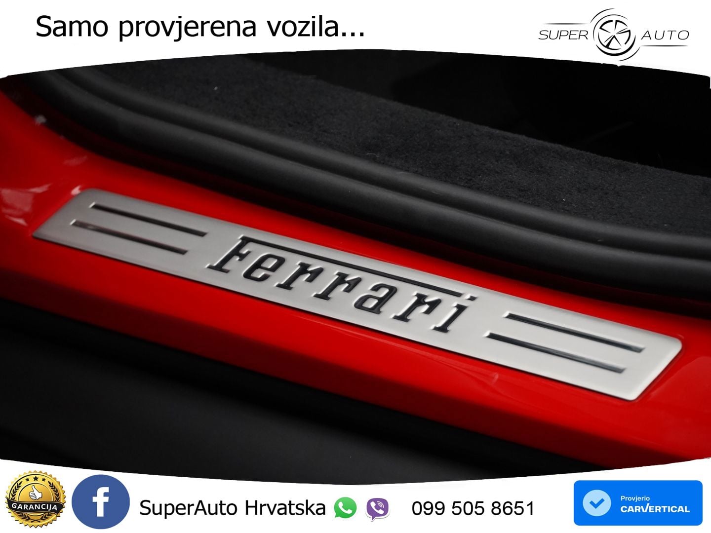Ferrari 296 GTS 3.0 V6 (830 KS) F1 DCT LED+ACC