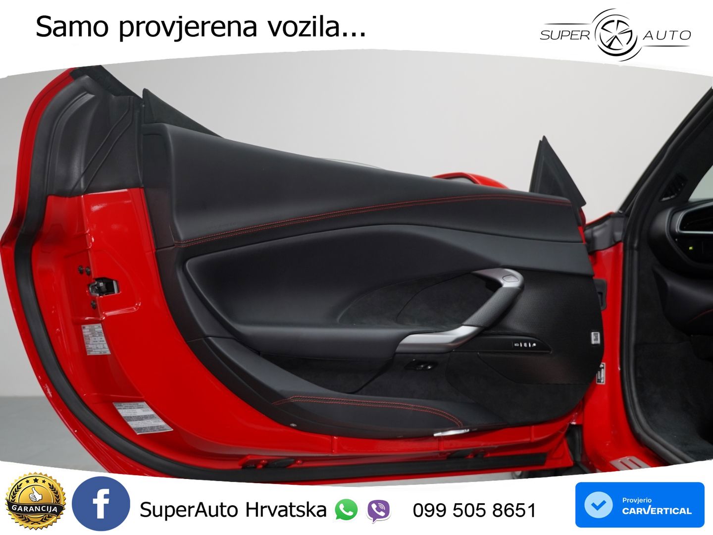 Ferrari 296 GTS 3.0 V6 (830 KS) F1 DCT LED+ACC