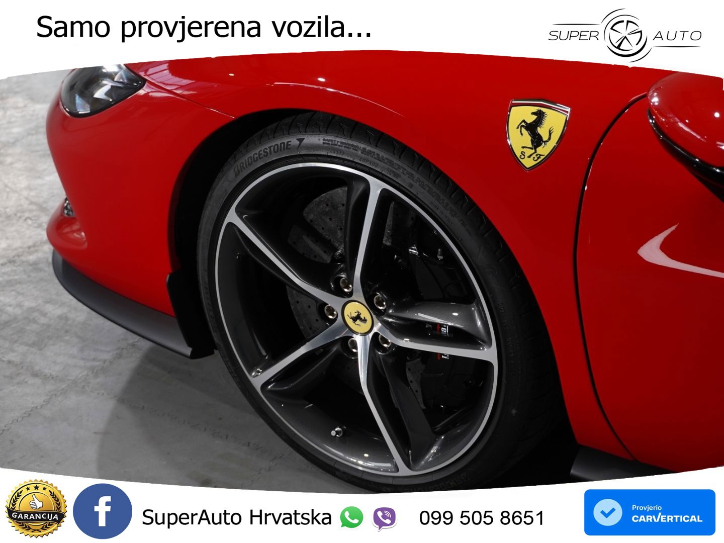 Ferrari 296 GTS 3.0 V6 (830 KS) F1 DCT LED+ACC