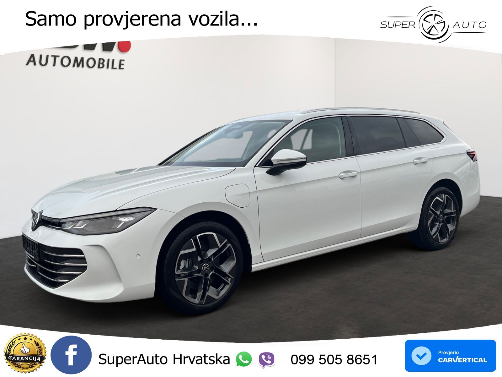 Volkswagen Passat Variant 1.5 TSI (204 KS) eHybrid DSG Business LED+GR SJED+ACC