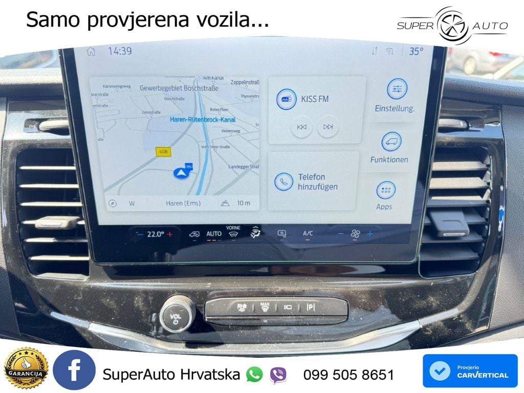 Ford Transit 2,0 Ecoblue 350 L3H2 Kasten Trend 165 KS