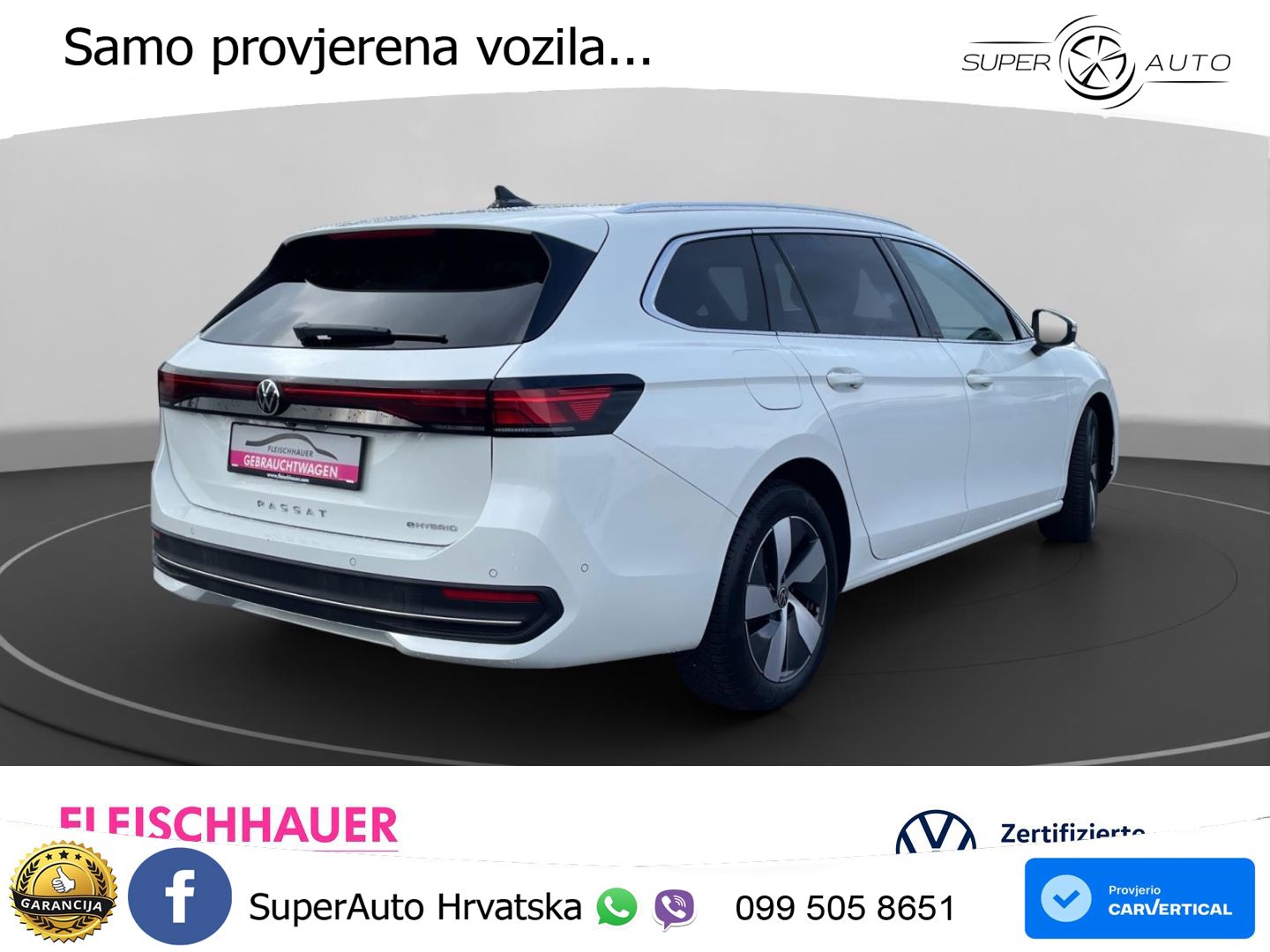 Volkswagen Passat Variant 1.5 TSI (204 KS) eHybrid DSG LED+GR SJED+ACC