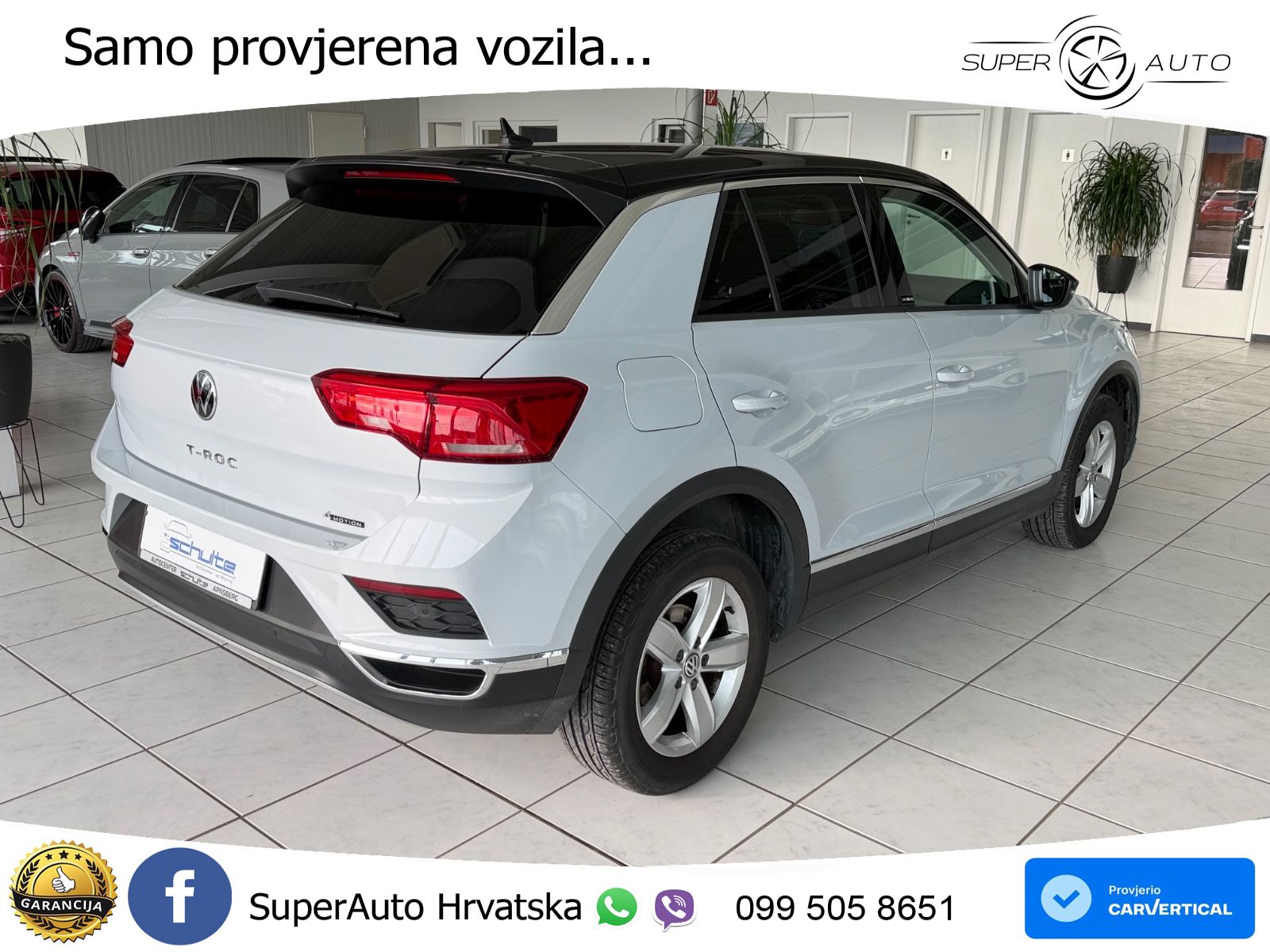 Volkswagen T-Roc 2.0 TDI (150 KS) 4M DSG LED+GR SJED+ACC