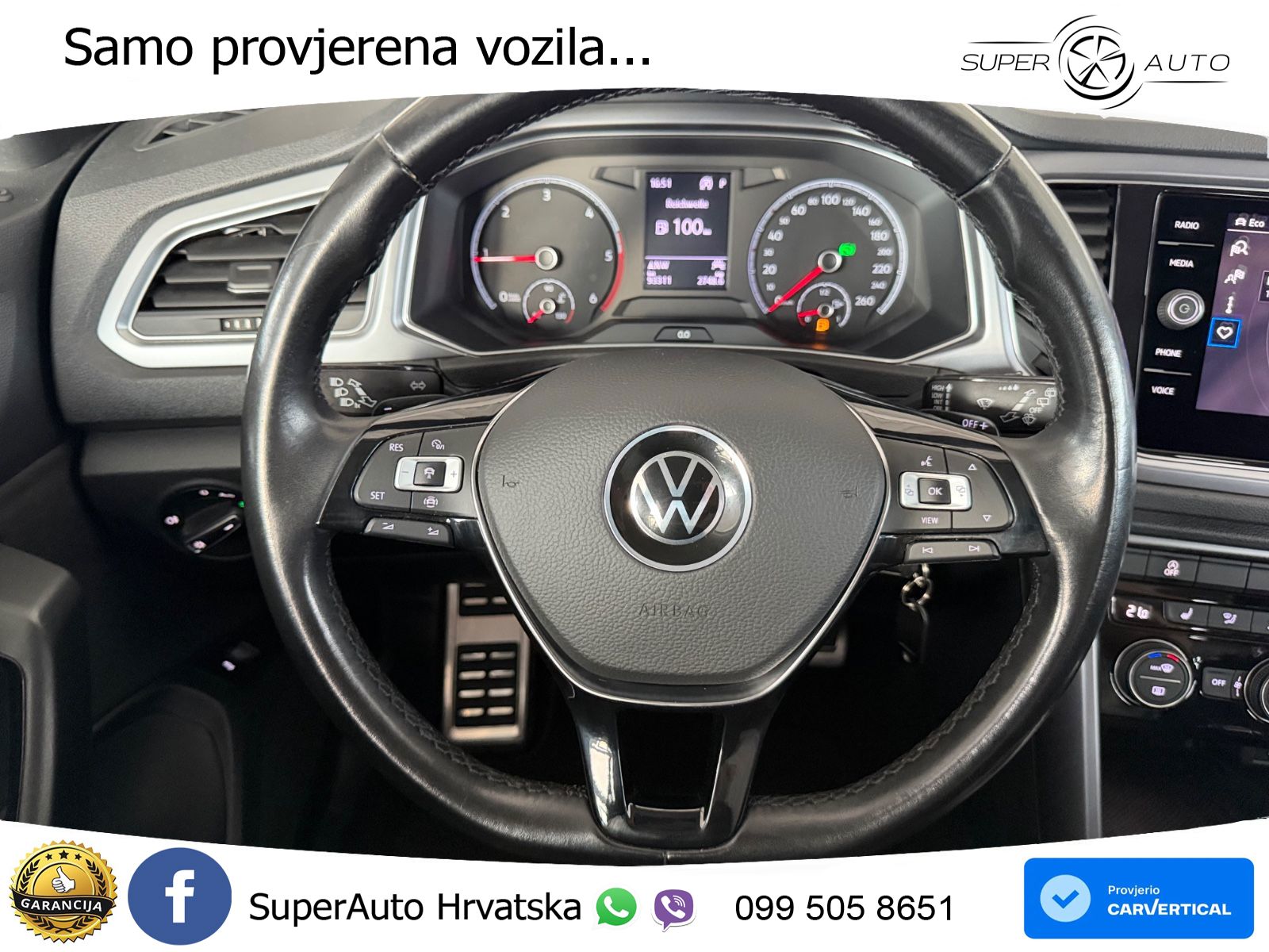 Volkswagen T-Roc 2.0 TDI (150 KS) 4M DSG LED+GR SJED+ACC