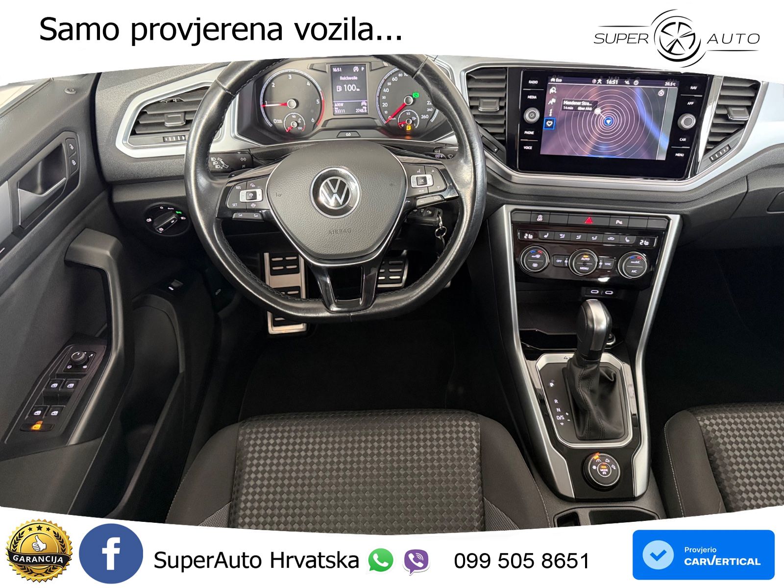 Volkswagen T-Roc 2.0 TDI (150 KS) 4M DSG LED+GR SJED+ACC