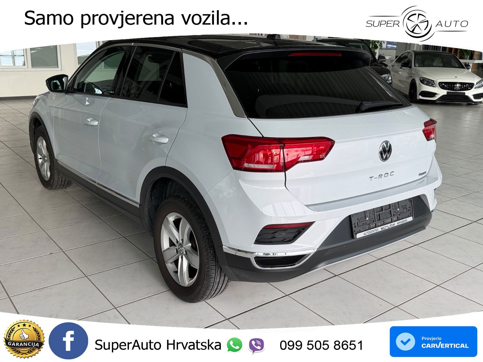 Volkswagen T-Roc 2.0 TDI (150 KS) 4M DSG LED+GR SJED+ACC