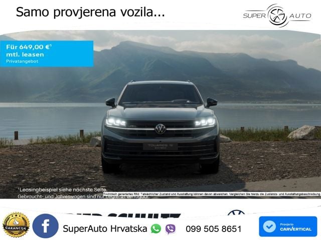 Volkswagen Touareg R 3.0 V6 TFSI (462 KS) 4MOTION Tiptronic ZRAČNI+ACC+GR SJED+KAM+PANO