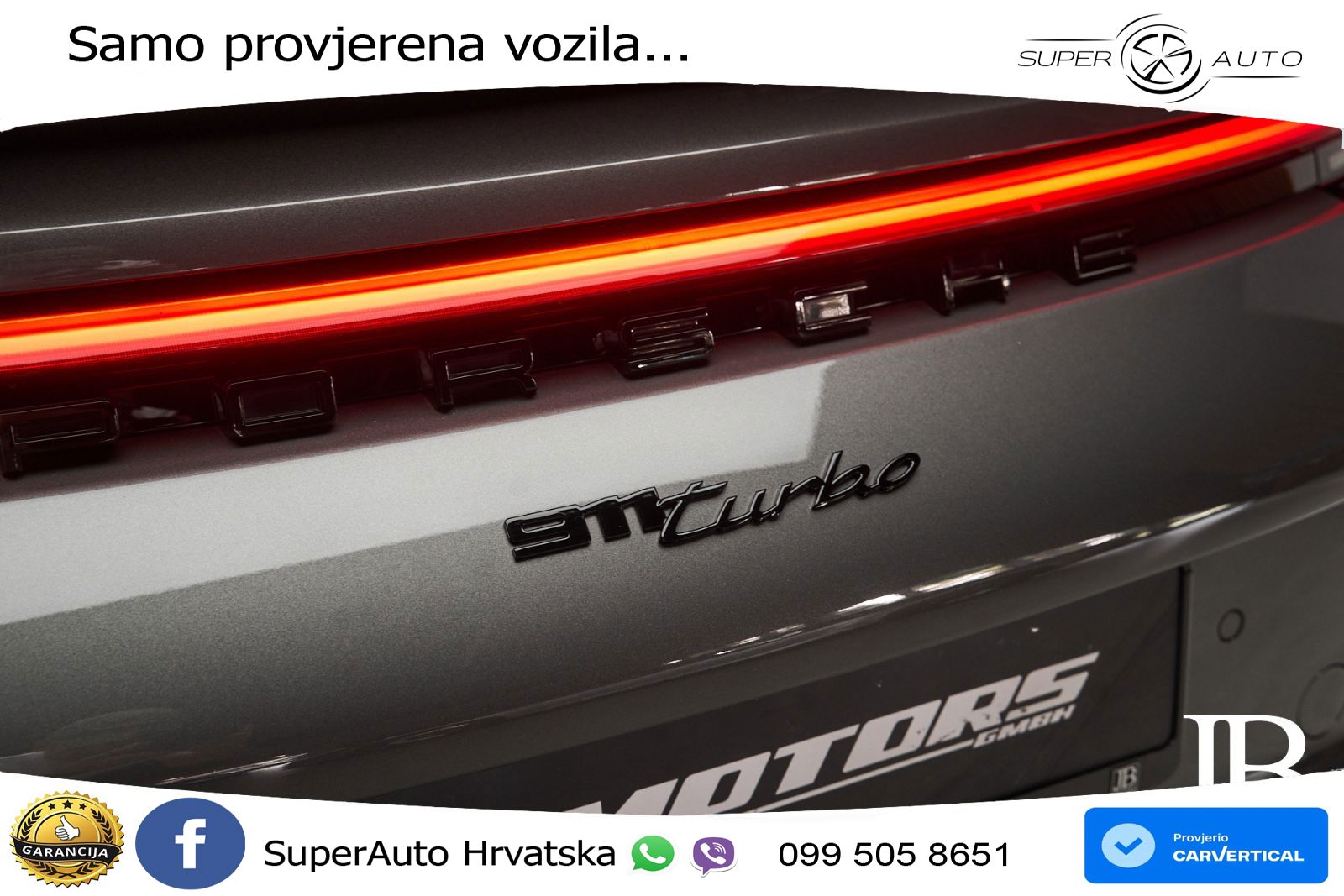 Porsche 911 Turbo 3.8 (580 KS) PDK ZRAČNI+ACC+GR SJED+KAM
