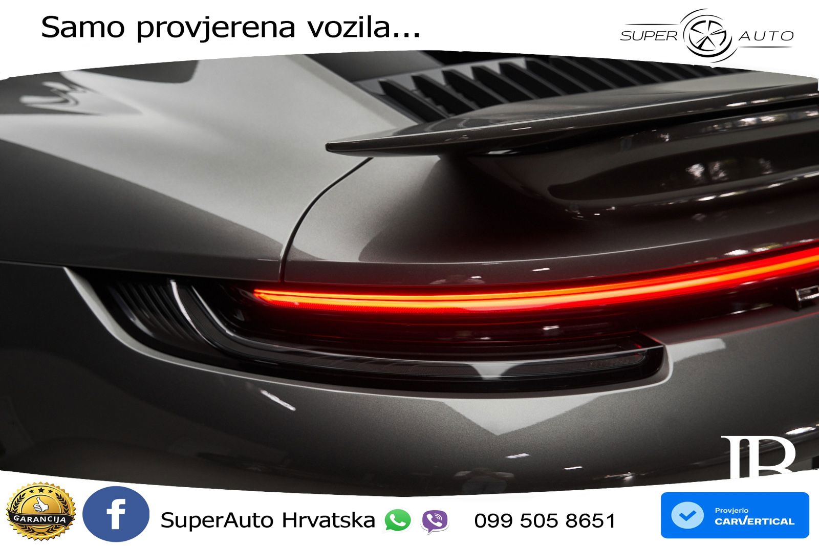 Porsche 911 Turbo 3.8 (580 KS) PDK ZRAČNI+ACC+GR SJED+KAM