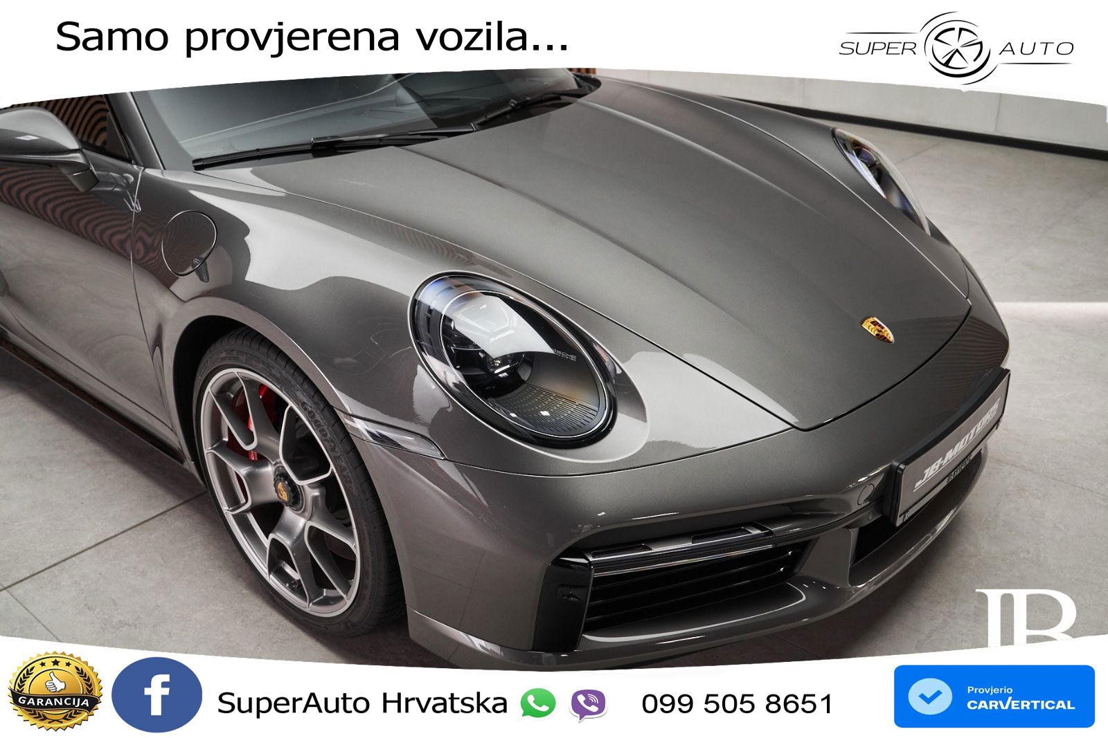 Porsche 911 Turbo 3.8 (580 KS) PDK ZRAČNI+ACC+GR SJED+KAM