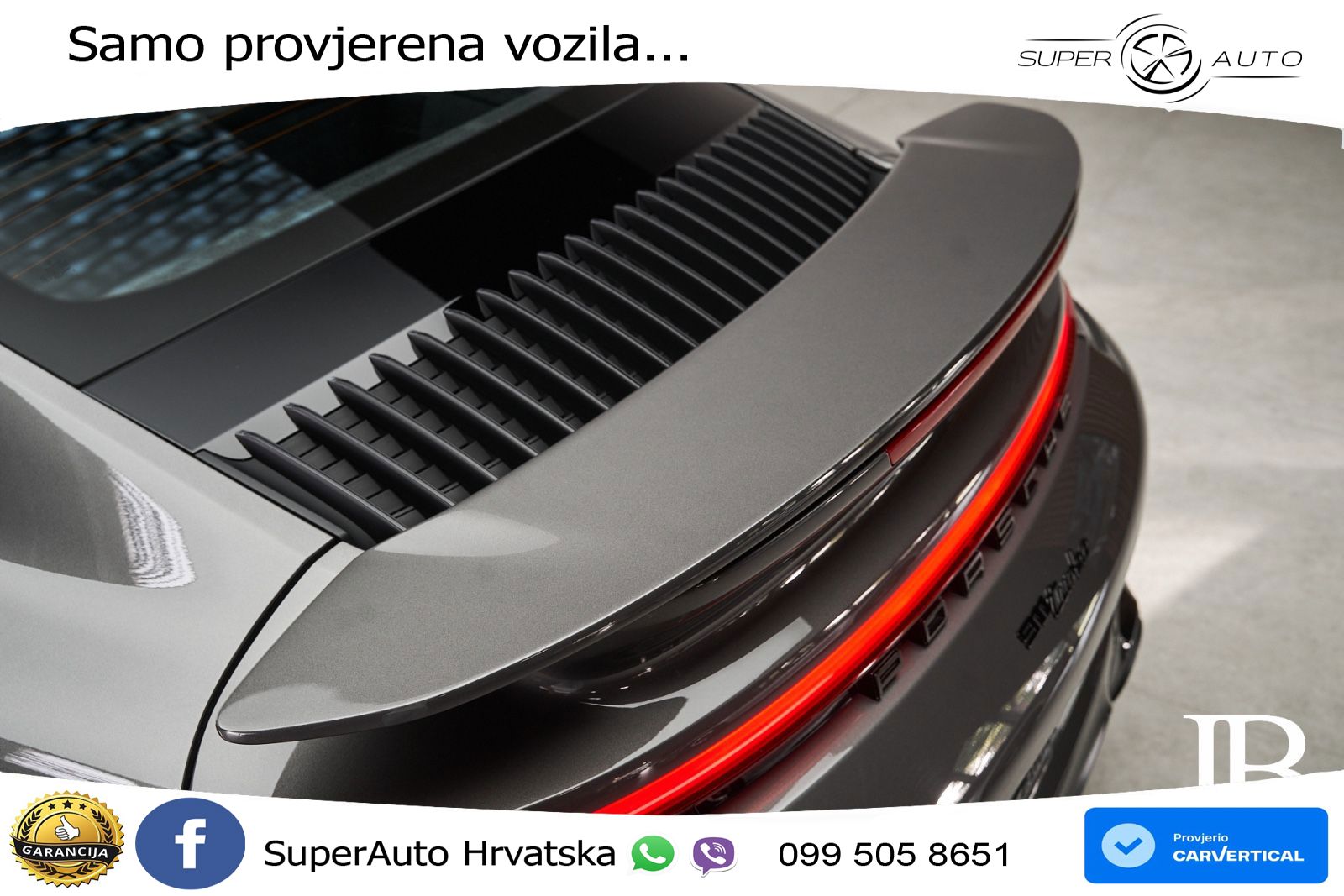Porsche 911 Turbo 3.8 (580 KS) PDK ZRAČNI+ACC+GR SJED+KAM