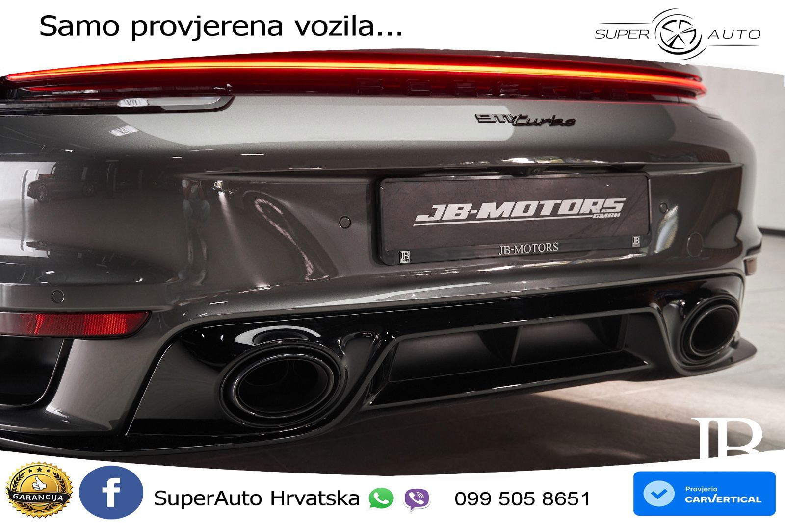 Porsche 911 Turbo 3.8 (580 KS) PDK ZRAČNI+ACC+GR SJED+KAM