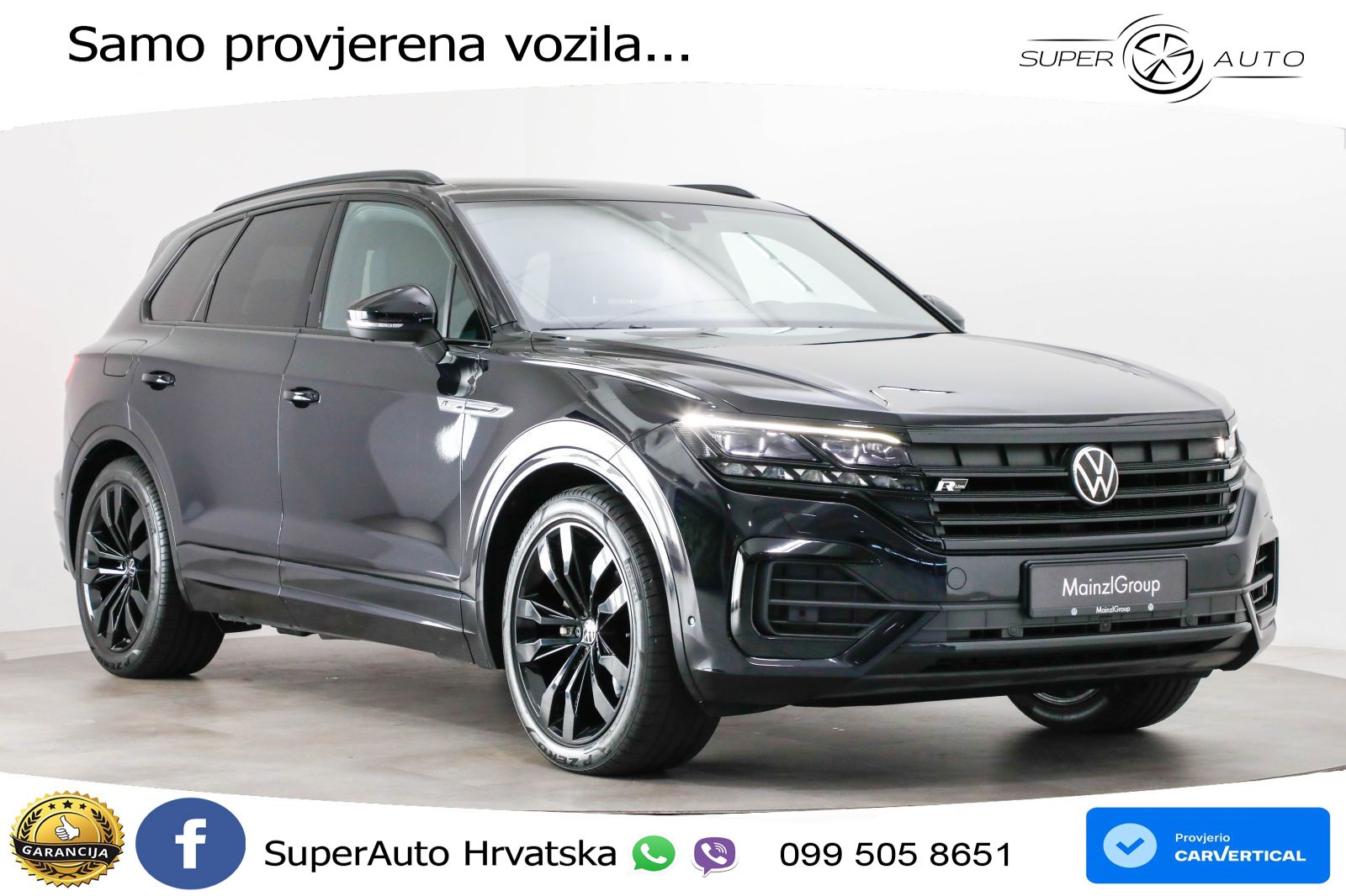 Volkswagen Touareg 3.0 V6 TDI (286 KS) 4MOTION Tiptronic R-Line ZRAČNI+ACC+4xGR SJED+KAM