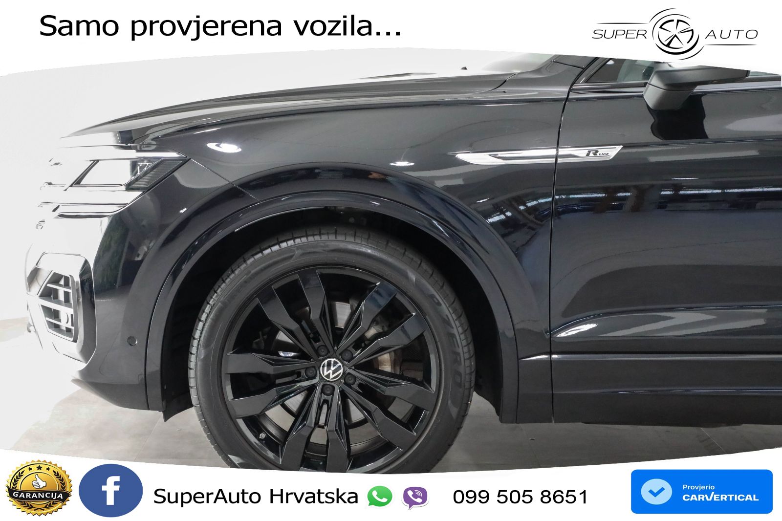 Volkswagen Touareg 3.0 V6 TDI (286 KS) 4MOTION Tiptronic R-Line ZRAČNI+ACC+4xGR SJED+KAM