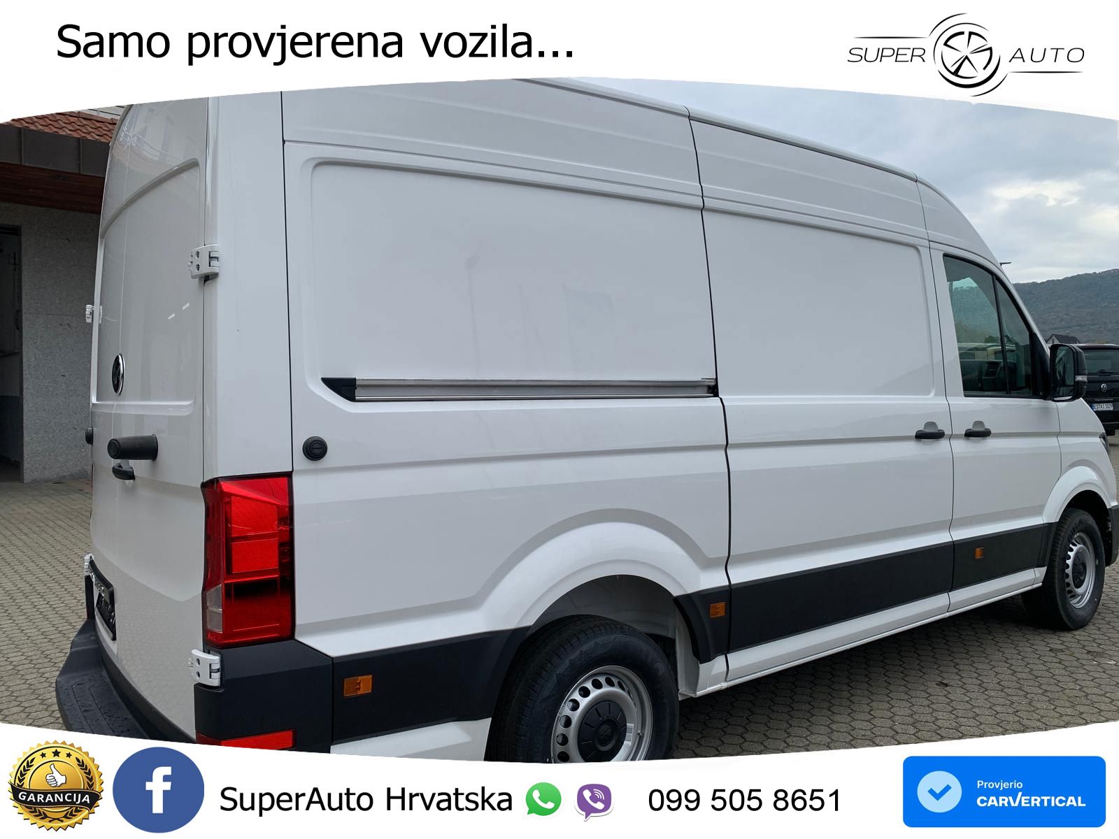 Volkswagen Crafter 35 Kasten MR Hoch Kamera APP Schwingsitz 140 KS