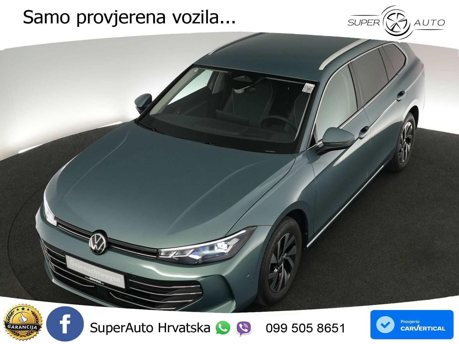 Volkswagen Passat Variant 1.5 eTSI (150 KS) DSG Business LED+GR SJED+ACC