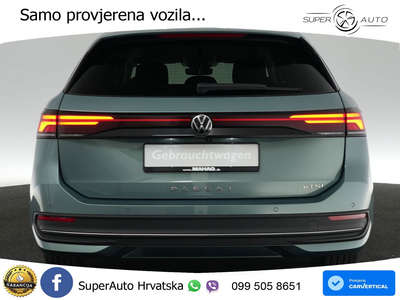 Volkswagen Passat Variant 1.5 eTSI (150 KS) DSG Business LED+GR SJED+ACC