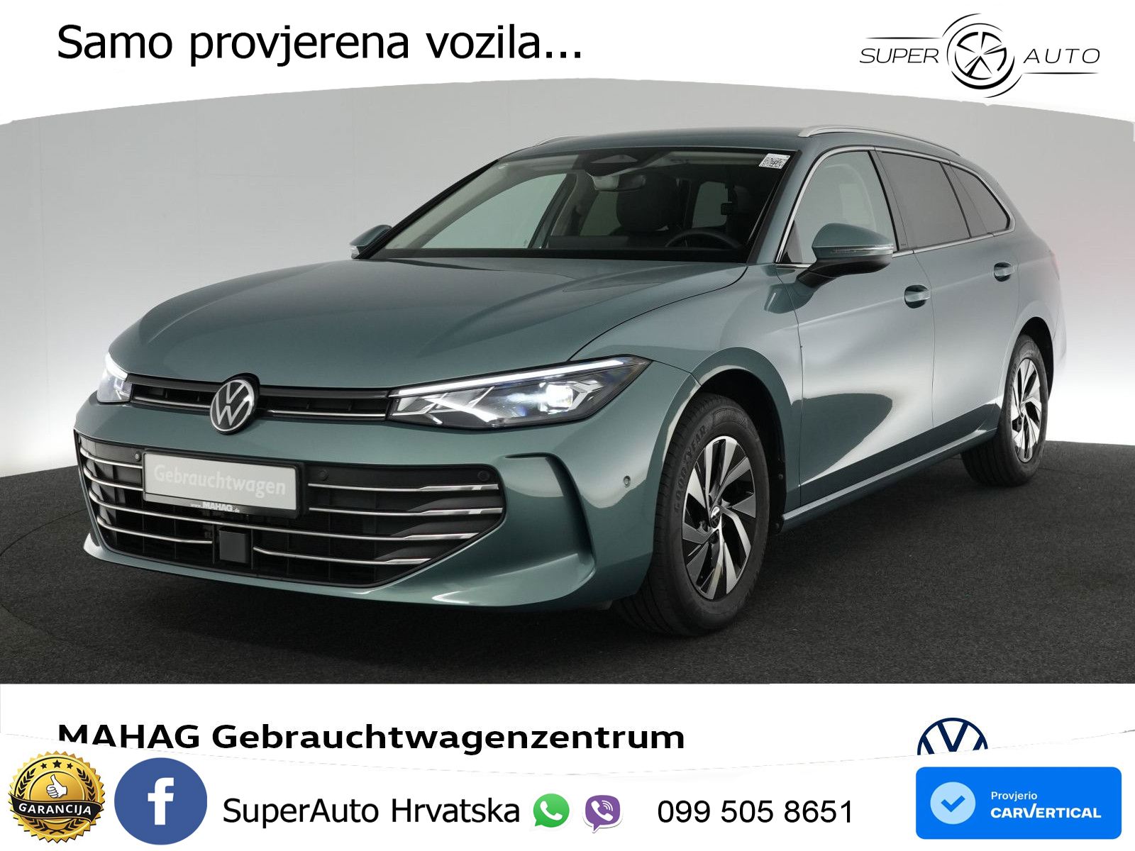 Volkswagen Passat Variant 1.5 eTSI (150 KS) DSG Business LED+GR SJED+ACC