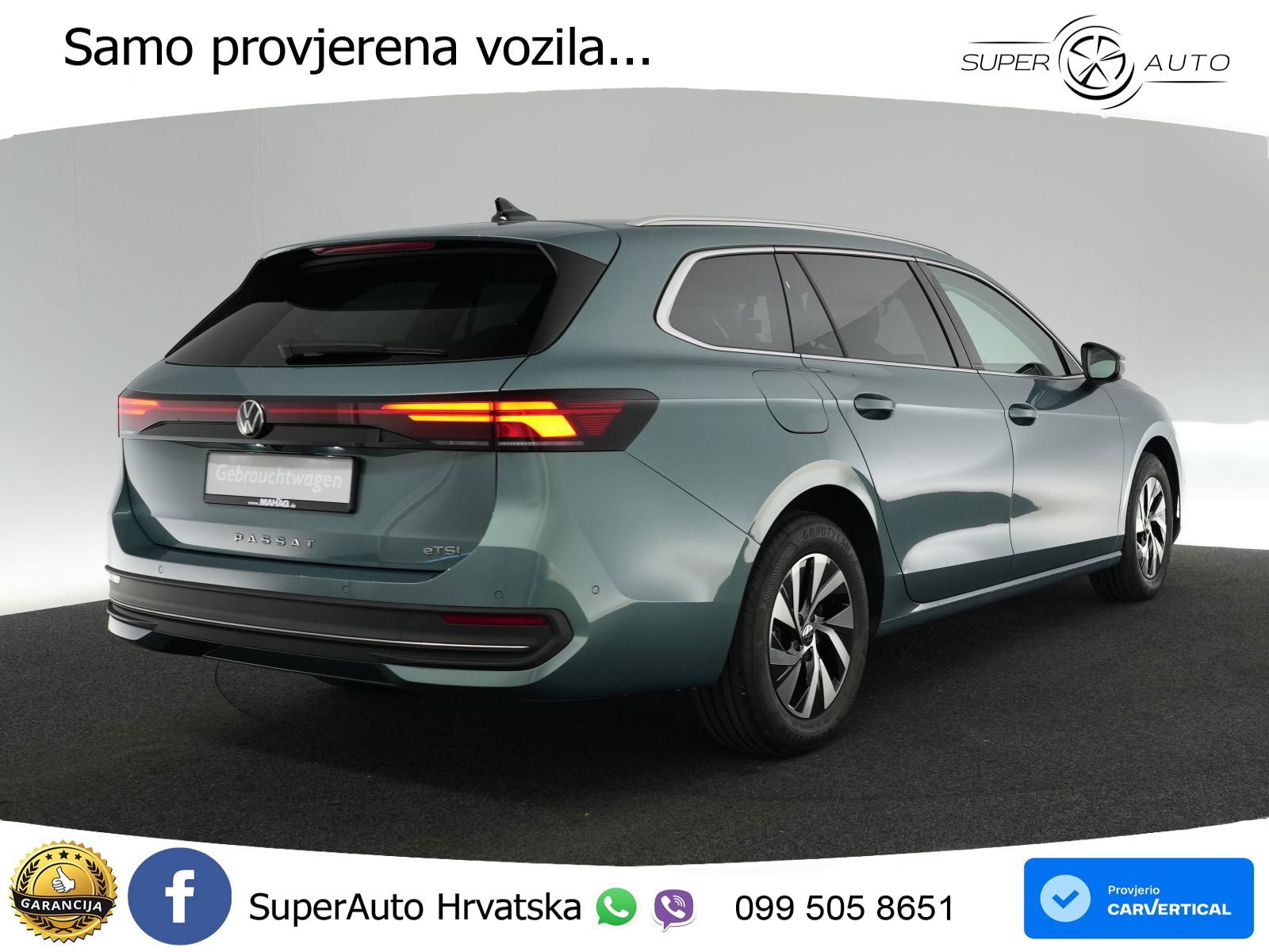 Volkswagen Passat Variant 1.5 eTSI (150 KS) DSG Business LED+GR SJED+ACC