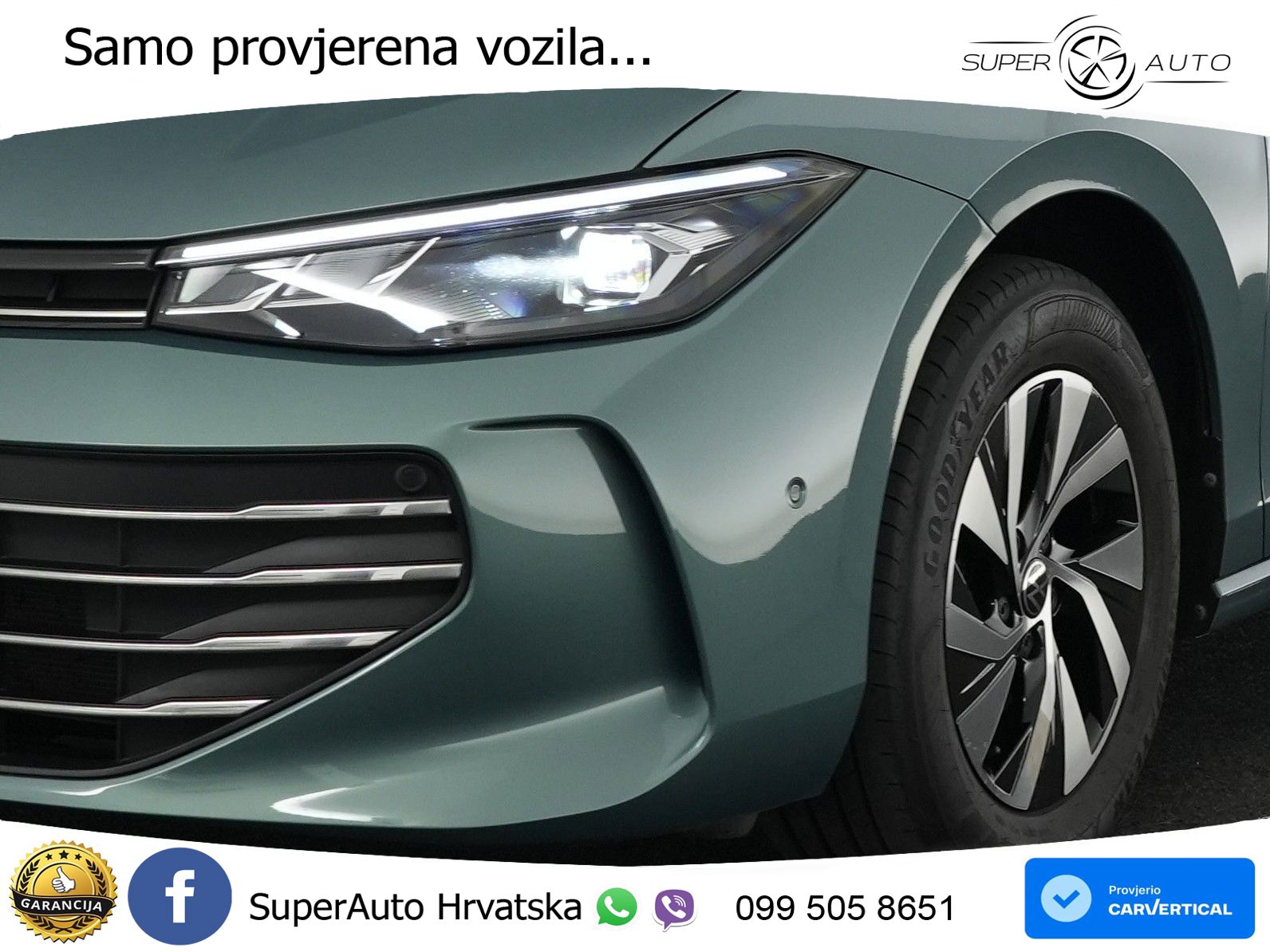 Volkswagen Passat Variant 1.5 eTSI (150 KS) DSG Business LED+GR SJED+ACC