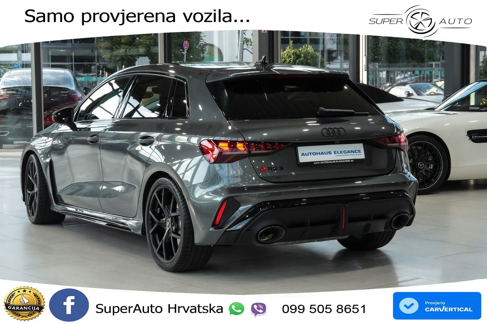 Audi RS3 Sedan 2.5 TFSI (400 KS) quattro S tronic LED+GR SJED+ACC