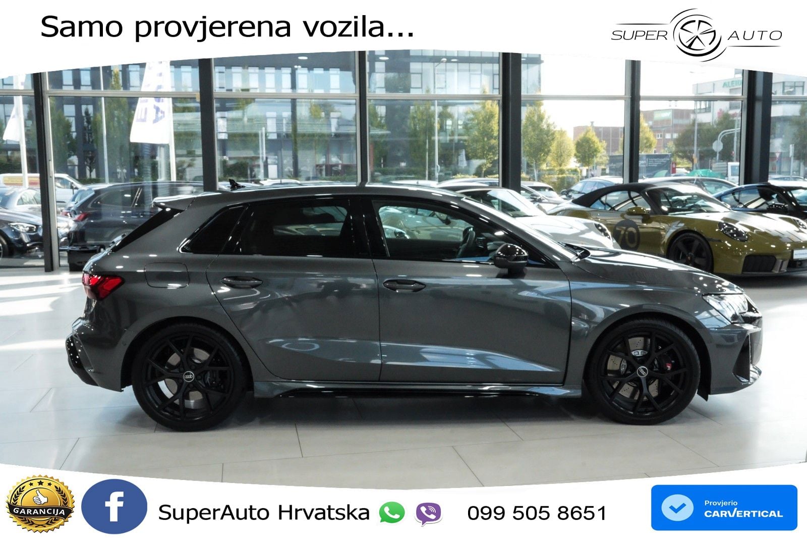 Audi RS3 Sedan 2.5 TFSI (400 KS) quattro S tronic LED+GR SJED+ACC