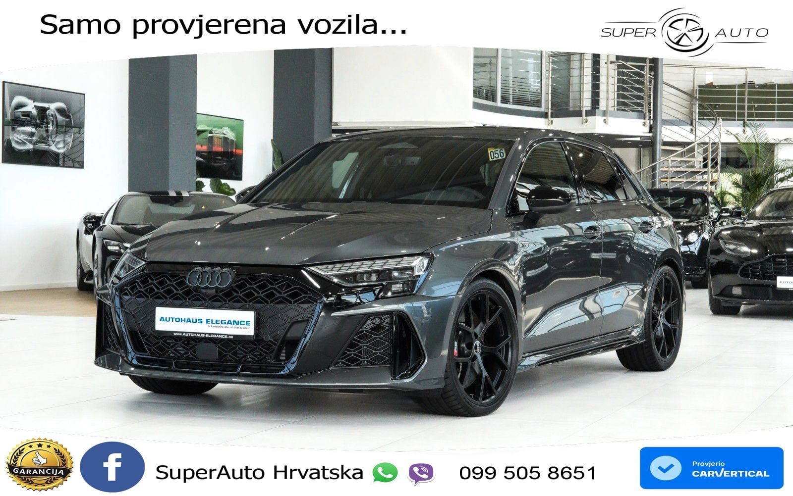 Audi RS3 Sedan 2.5 TFSI (400 KS) quattro S tronic LED+GR SJED+ACC