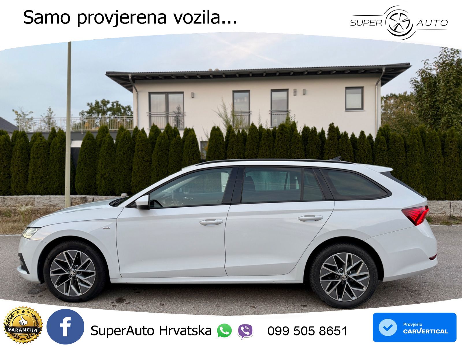 Škoda Octavia Combi 2.0 TDI (150 KS) DSG LED+GR SJED+ACC