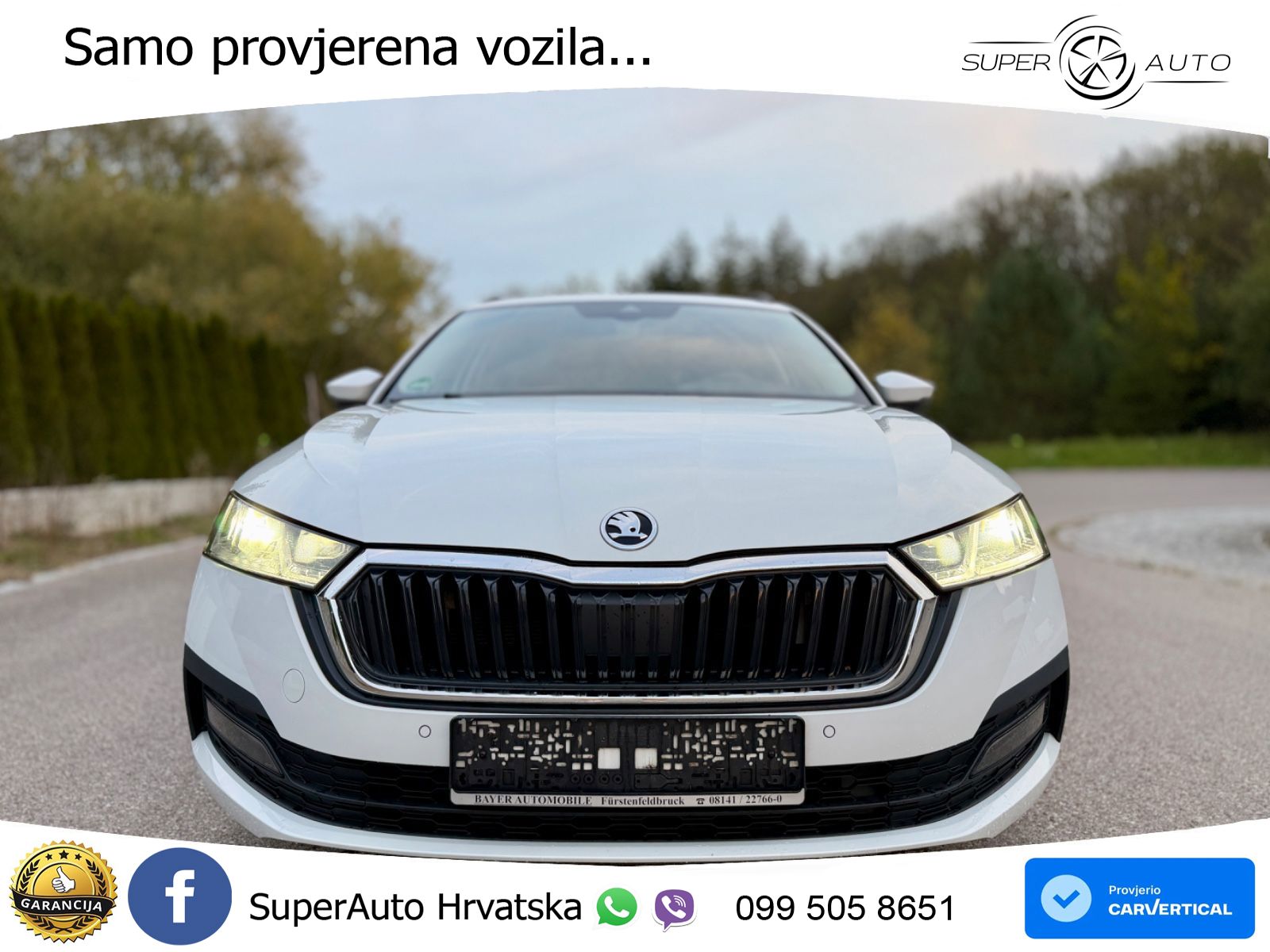 Škoda Octavia Combi 2.0 TDI (150 KS) DSG LED+GR SJED+ACC