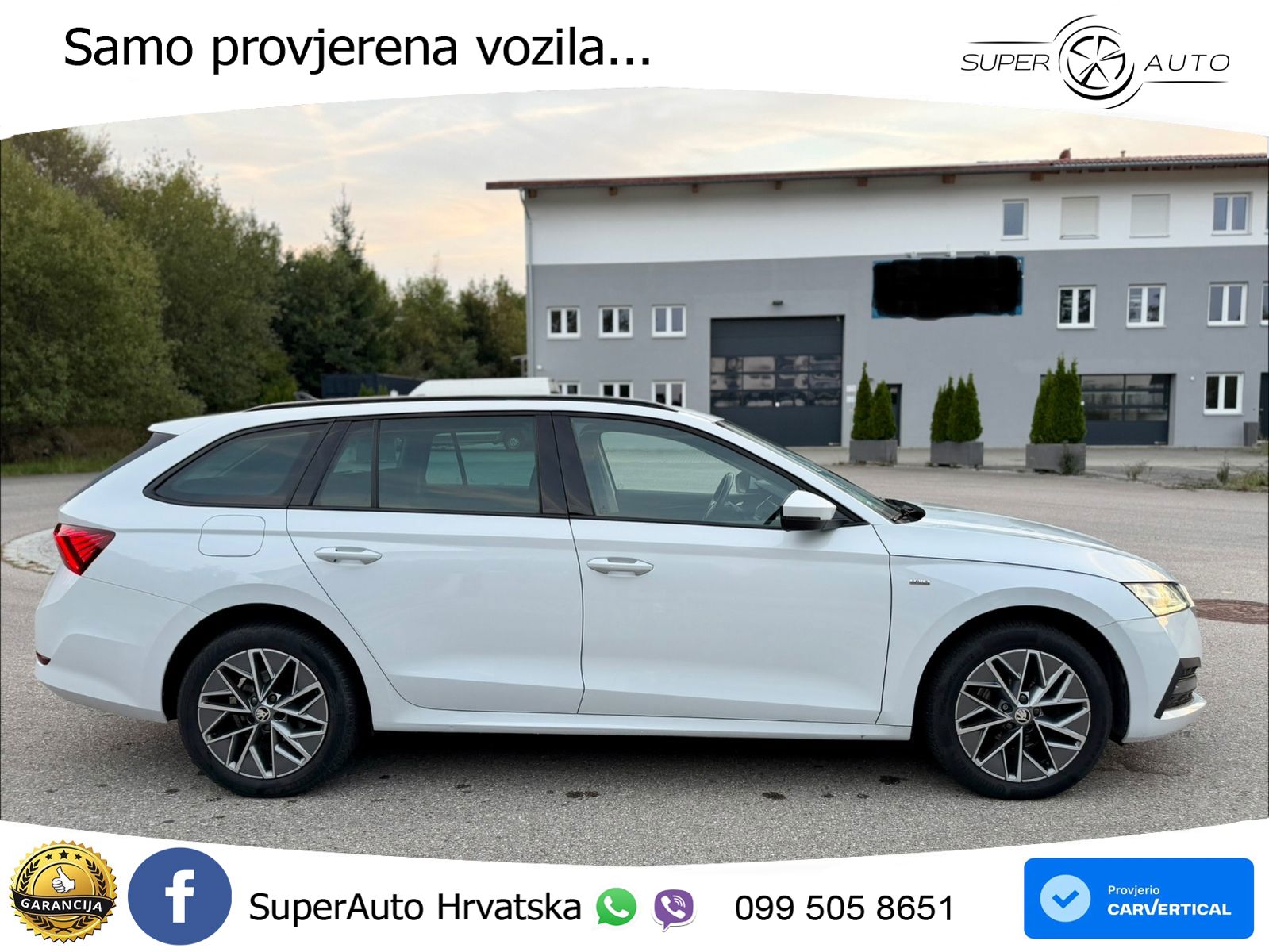 Škoda Octavia Combi 2.0 TDI (150 KS) DSG LED+GR SJED+ACC