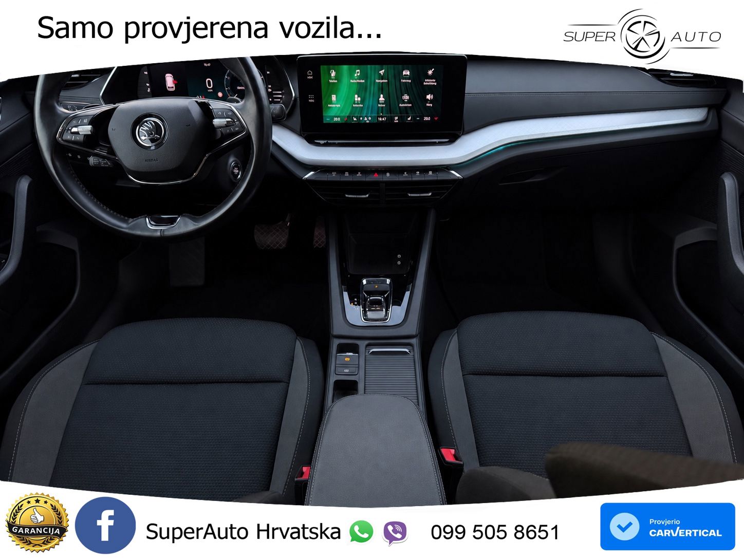 Škoda Octavia Combi 2.0 TDI (150 KS) DSG LED+GR SJED+ACC