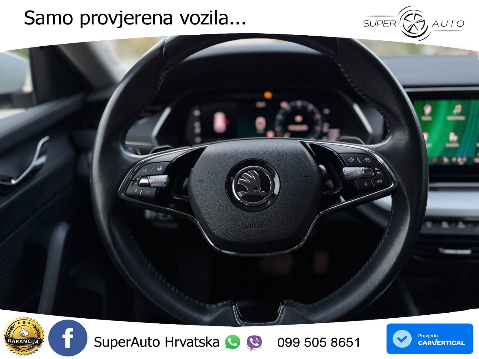 Škoda Octavia Combi 2.0 TDI (150 KS) DSG LED+GR SJED+ACC