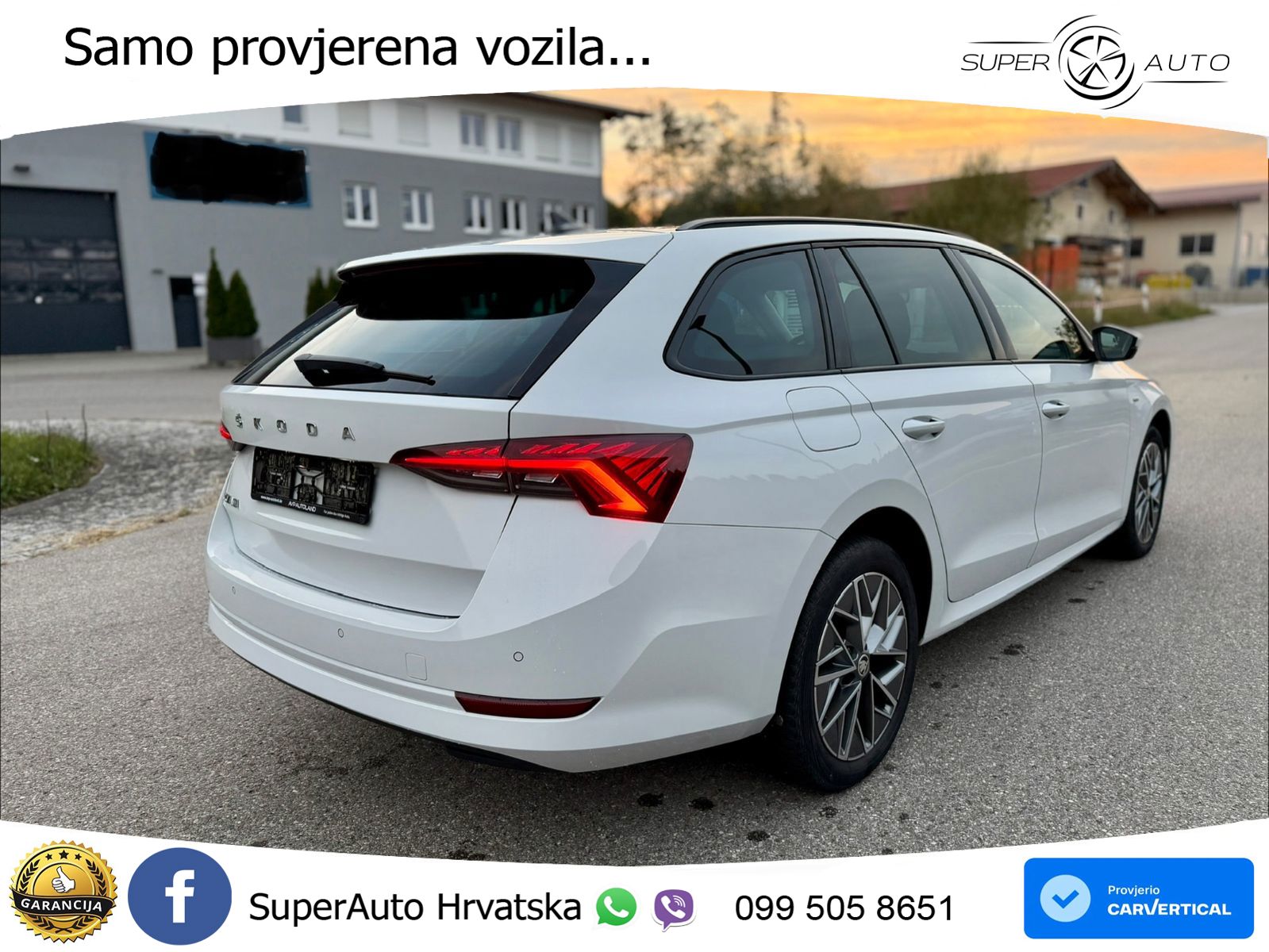Škoda Octavia Combi 2.0 TDI (150 KS) DSG LED+GR SJED+ACC