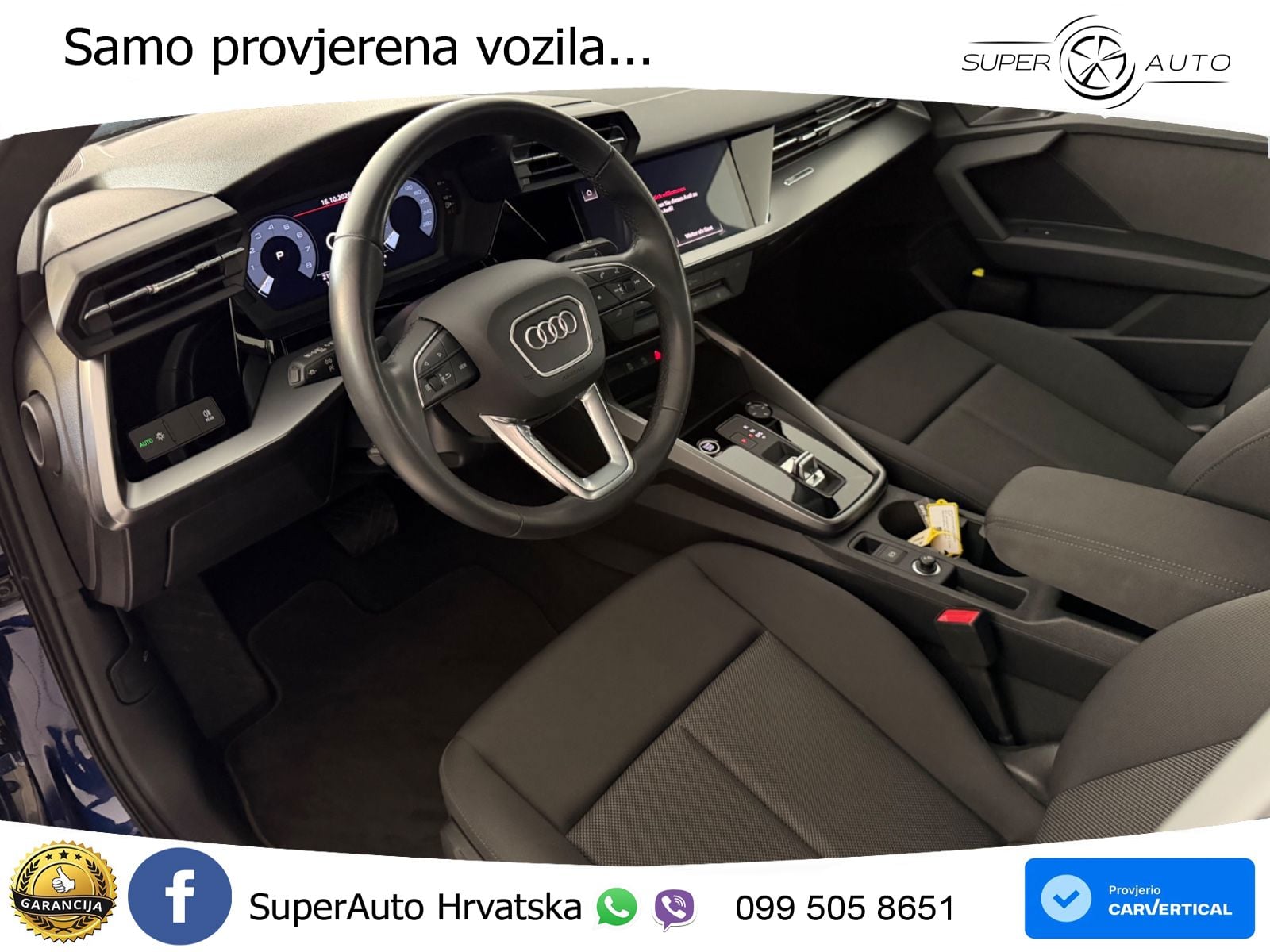 Audi A3 Limuzina 35 TFSI (150 KS) S tronic S line LED+ACC