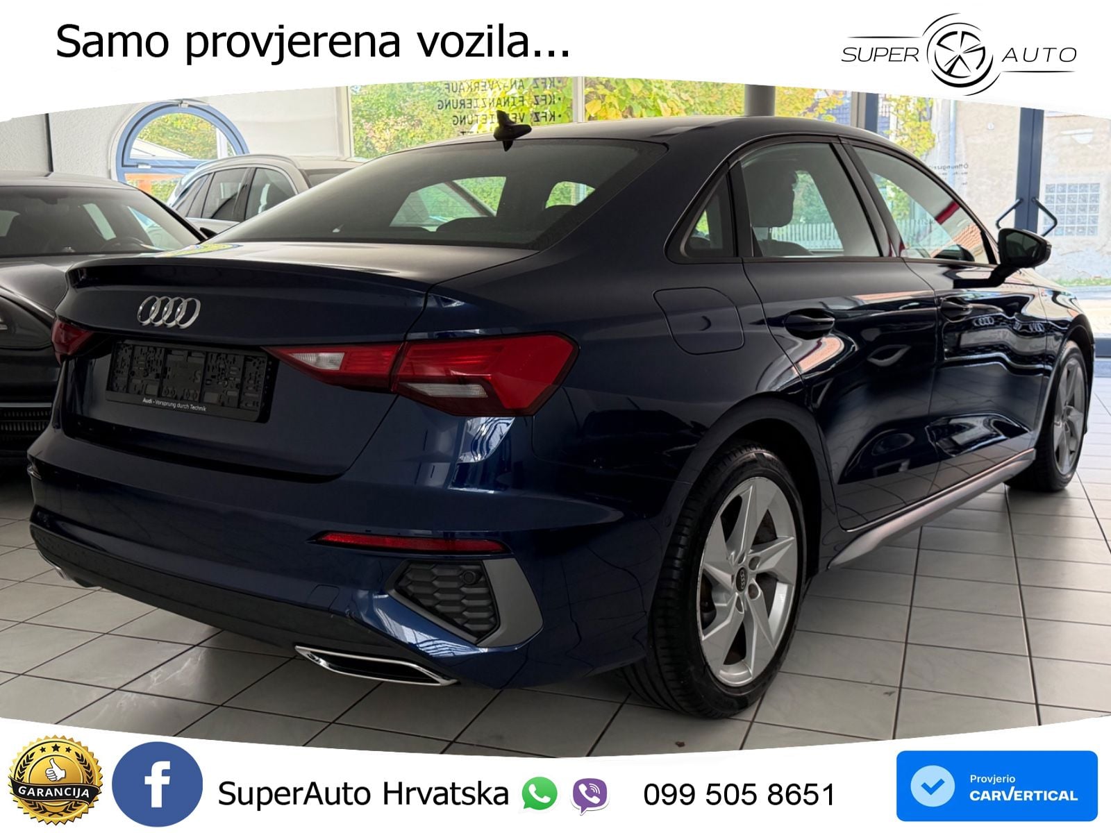 Audi A3 Limuzina 35 TFSI (150 KS) S tronic S line LED+ACC
