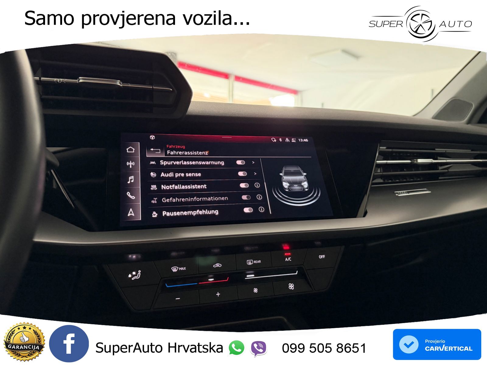Audi A3 Limuzina 35 TFSI (150 KS) S tronic S line LED+ACC